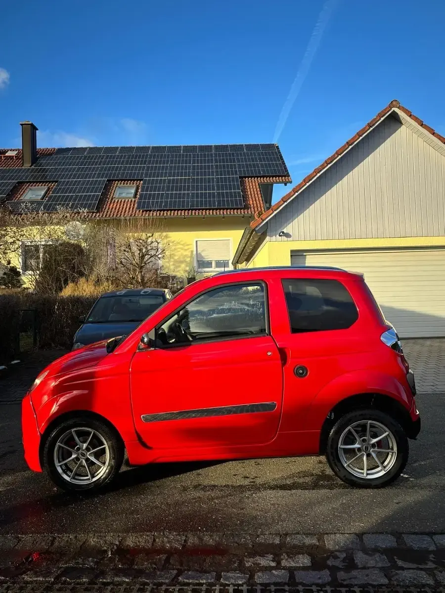Usata Microcar M.Go 2018 Rosso Utilitaria