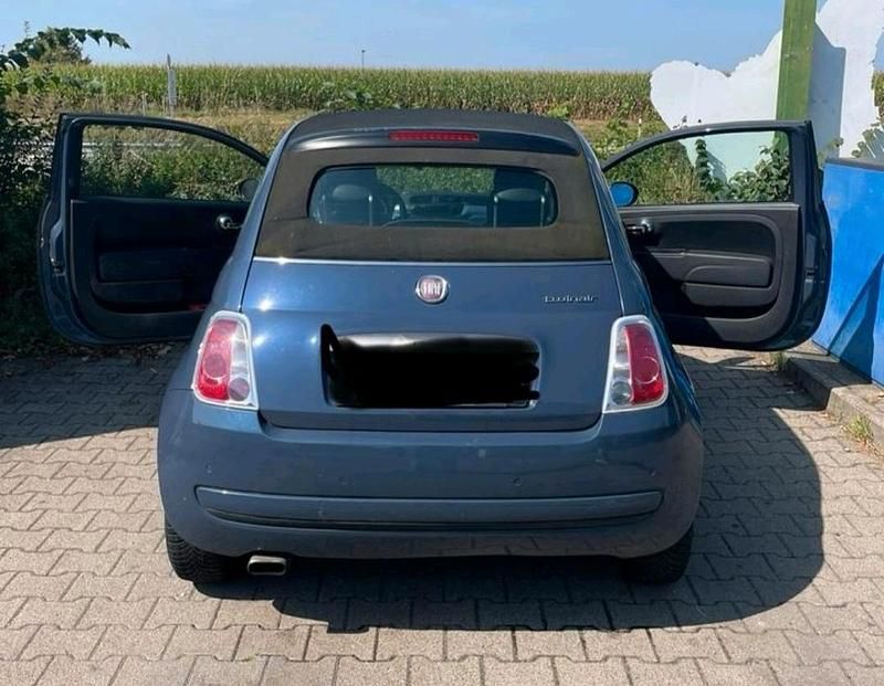 Gebraucht Fiat 500C 86 PS (63 kW) 2011 Blau Cabrio