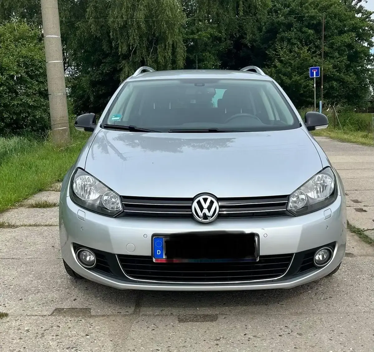 Gebraucht VW Golf VI Style 105 PS (77 kW) 2011 Silber Kleinwagen