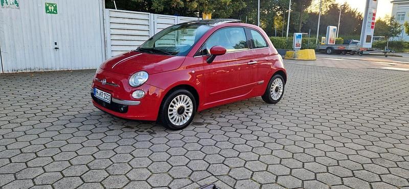 Rot Gebraucht 2009 Fiat 500 Lounge Kleinwagen | 3.699 € (Superpreis) - Bild 1/4