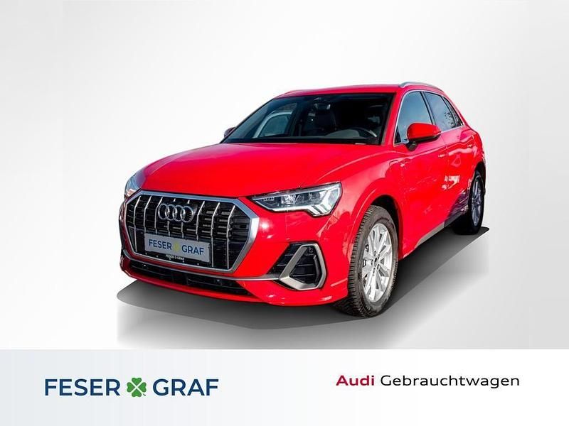Gebraucht Audi Q3 Ambiente 245 PS (180 kW) 2022 Tangorot metallic SUV