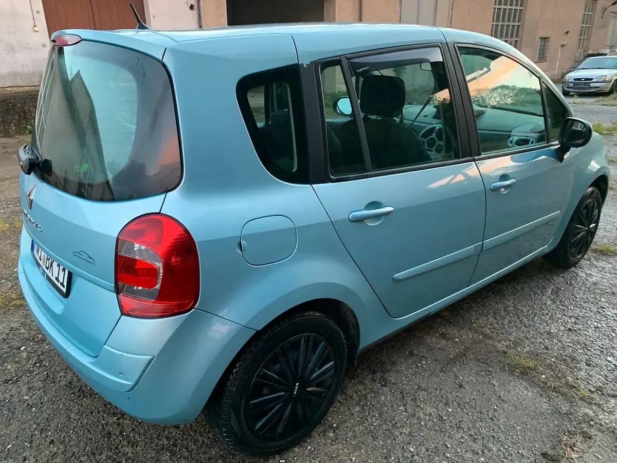 Gebraucht Renault Grand Modus 75 PS (55 kW) 2010 Blau Van / Kleinbus