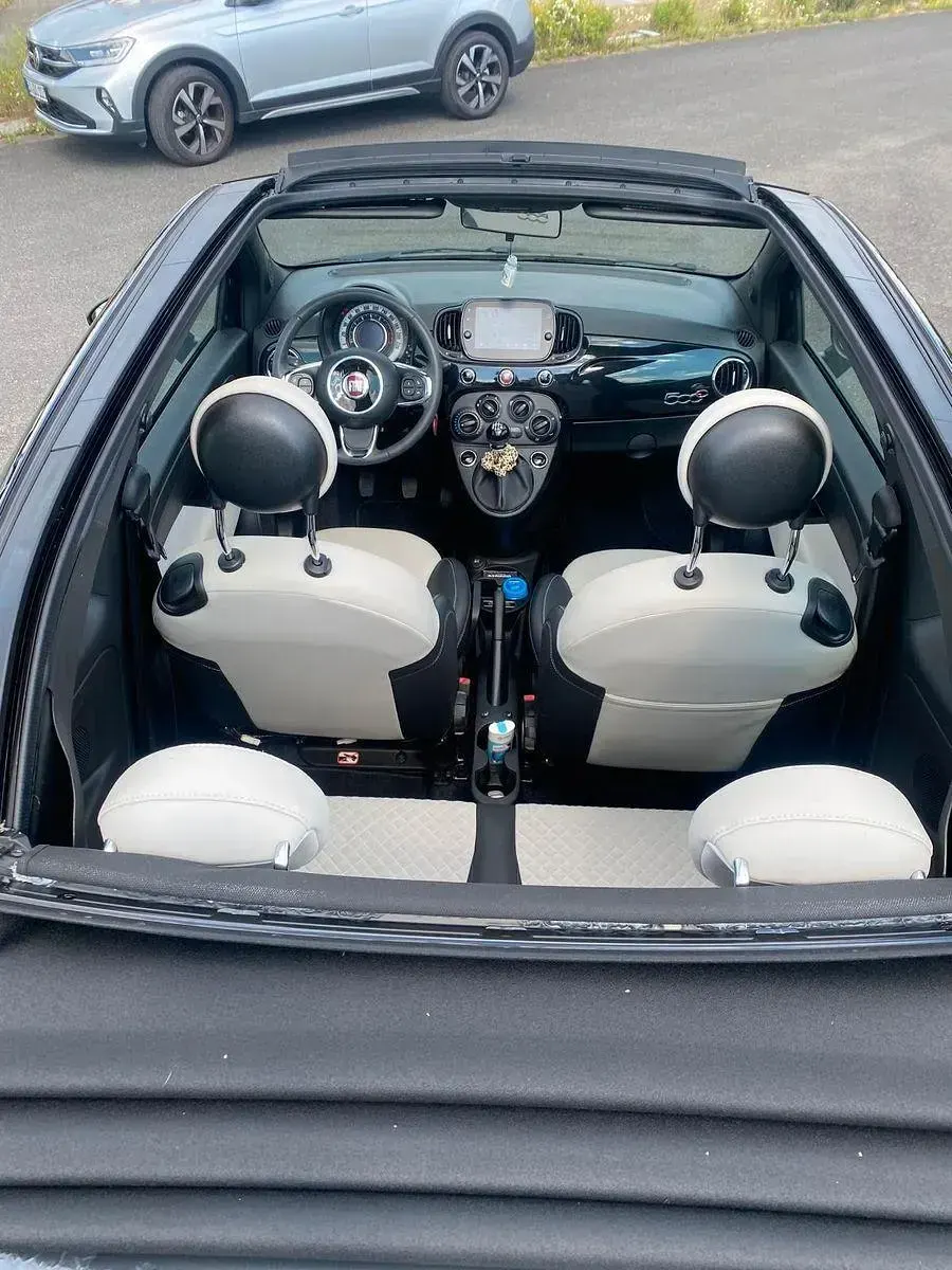 Gebraucht Fiat 500C Dolcevita 69 PS (50 kW) 2022 Schwarz Cabrio