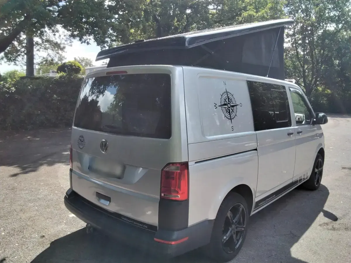 Gebraucht VW T6 150 PS (110 kW) 2019 Silber Van