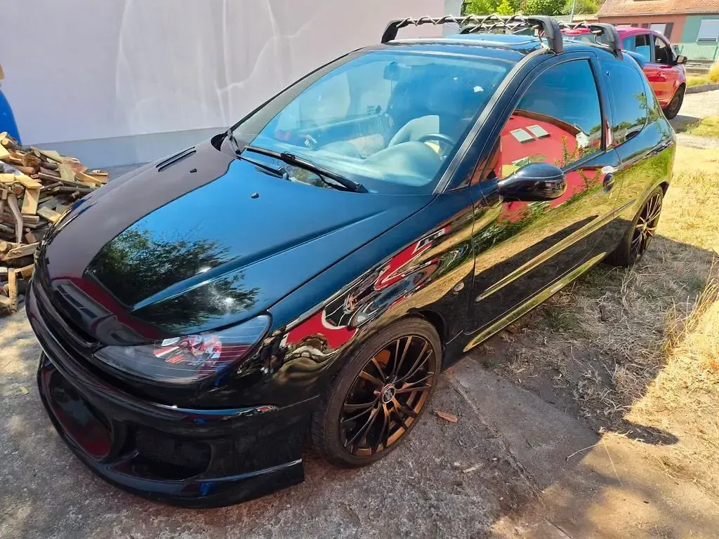 Gebraucht Peugeot 206 Filou 60 PS (44 kW) 2003 Schwarz Limousine