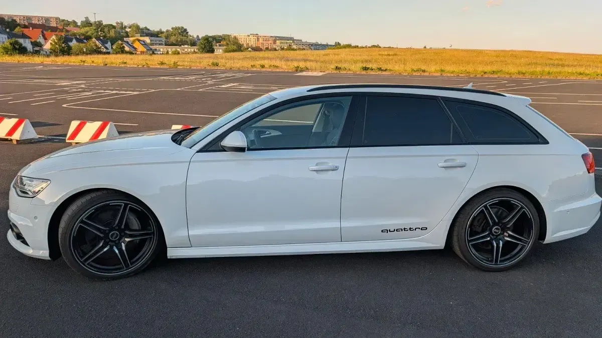 Gebraucht Audi A6 252 PS (185 kW) 2018 Weiß Kombi