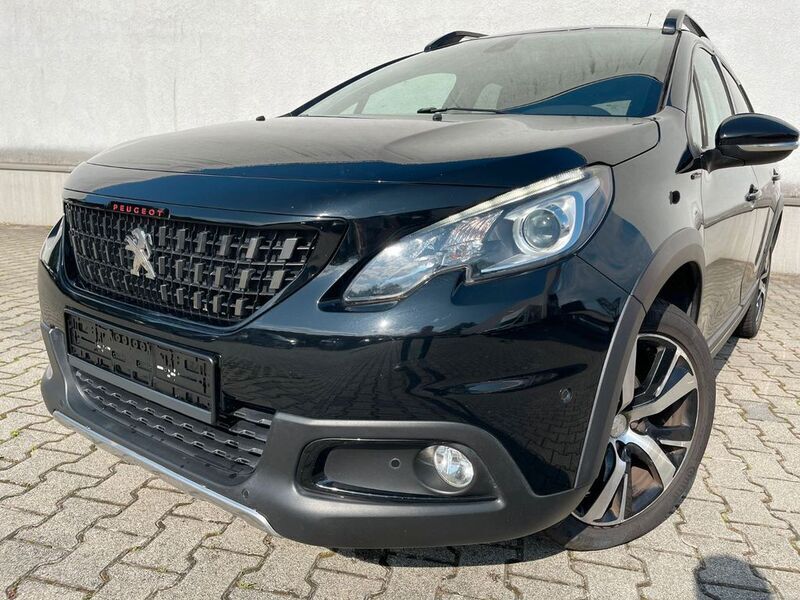Schwarz Gebraucht 2017 Peugeot 2008 GT-line SUV | 11.490 € (Fairer Preis) - Bild 1/4