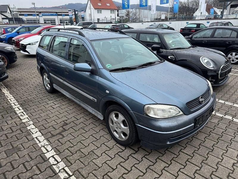 Blau Gebraucht 1999 Opel Astra Comfort Kombi | 299 € (Superpreis) - Bild 1/4