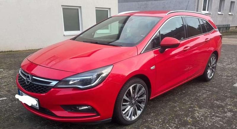 Gebraucht Opel Astra Dynamic 136 PS (100 kW) 2016 Rot Kombi