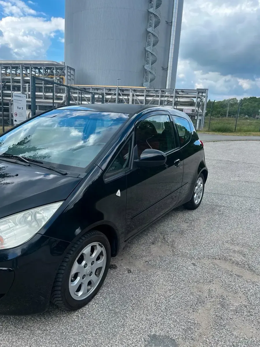 Gebraucht Mitsubishi Colt 95 PS (69 kW) 2006 Schwarz Kleinwagen