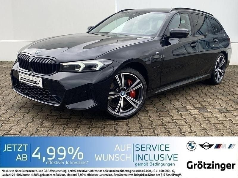 Schwarz Gebraucht 2024 BMW 330e M Sport Kombi | 42.980 € (Guter Preis) - Bild 1/4