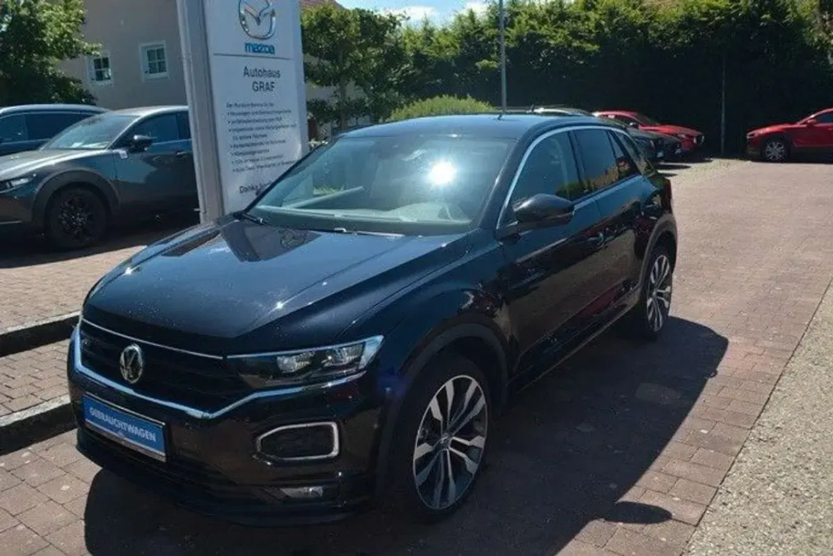 Gebraucht VW T-Roc Style 150 PS (110 kW) 2020 Schwarz SUV