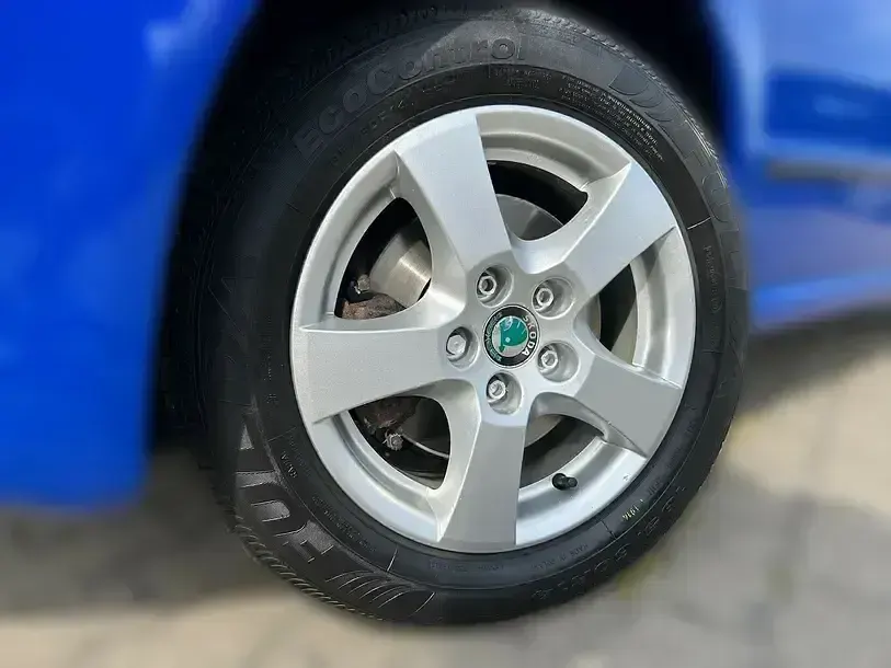 Gebraucht Skoda Fabia Ambiente 80 PS (58 kW) 2007 Blau Kombi