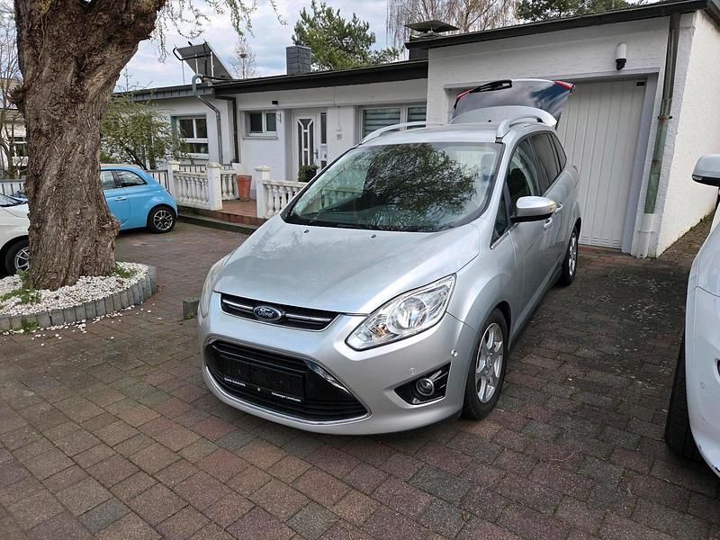 Gebraucht Ford Grand C-Max 110 PS (80 kW) 2012 Silber Van / Kleinbus