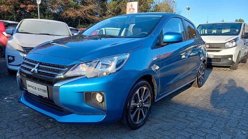 Blau Gebraucht 2024 Mitsubishi Space Star Select+ Limousine | 14.990 € (Fairer Preis) - Bild 1/4