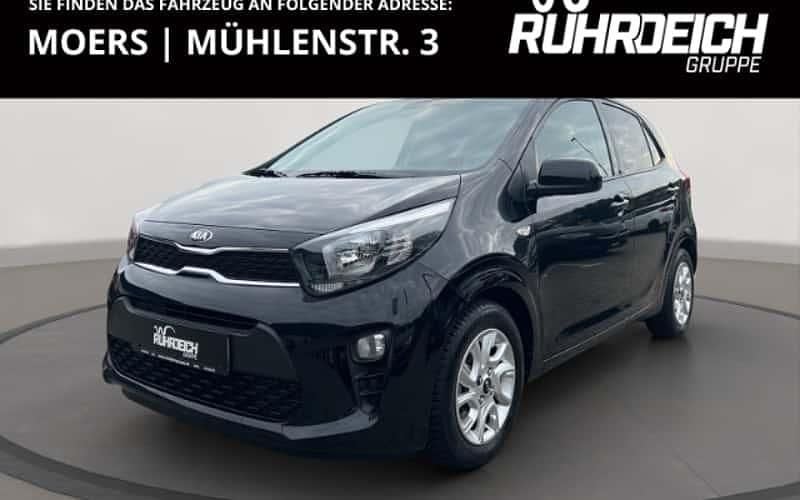 Schwarz Gebraucht 2019 Kia Picanto DREAM-TEAM Edition Kleinwagen | 11.990 € (Guter Preis) - Bild 1/4