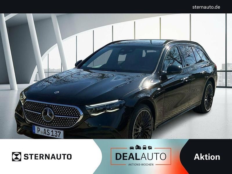 Lack obsidianschwarz Gebraucht 2025 Mercedes E300 AMG Line Premium Plus Kombi | 82.950 € (Teuer) - Bild 1/4