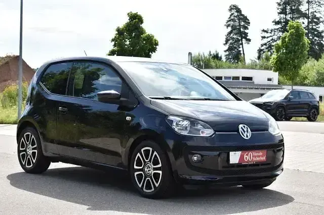 Gebraucht VW up! high up! 75 PS (55 kW) 2012 Schwarz Kleinwagen