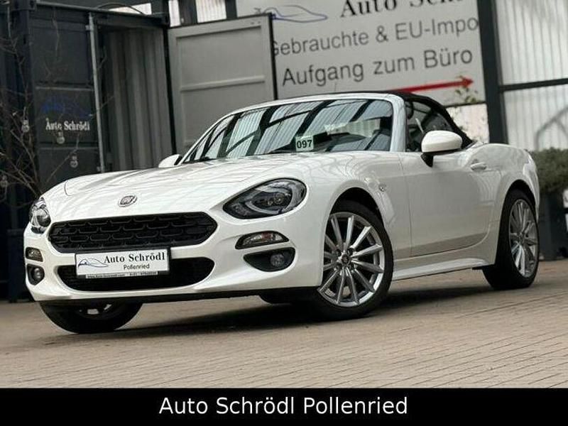 Ghiaccioweiß perleffekt Gebraucht 2019 Fiat 124 Spider Lusso Cabrio | 18.980 € (Fairer Preis) - Bild 1/4
