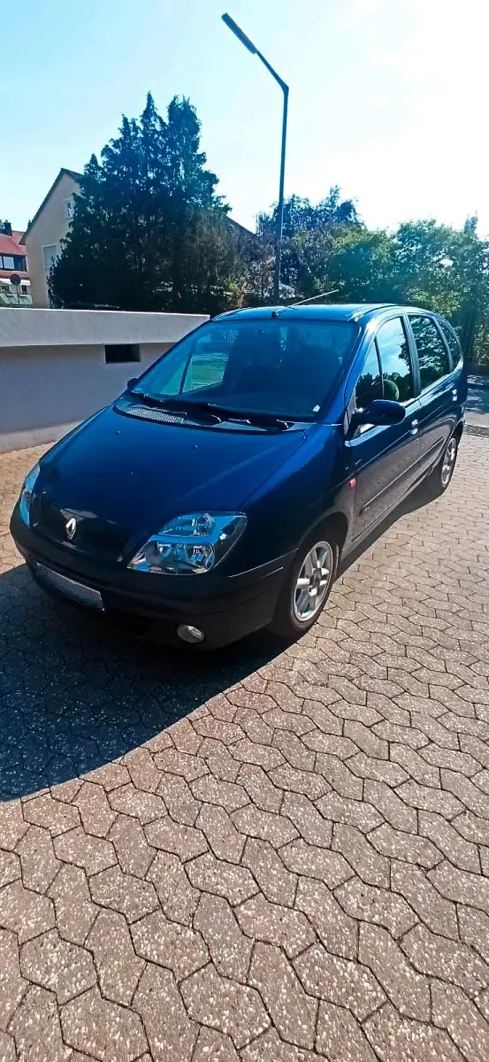 Gebraucht Renault Scénic 107 PS (78 kW) 2003 Blau Van / Kleinbus