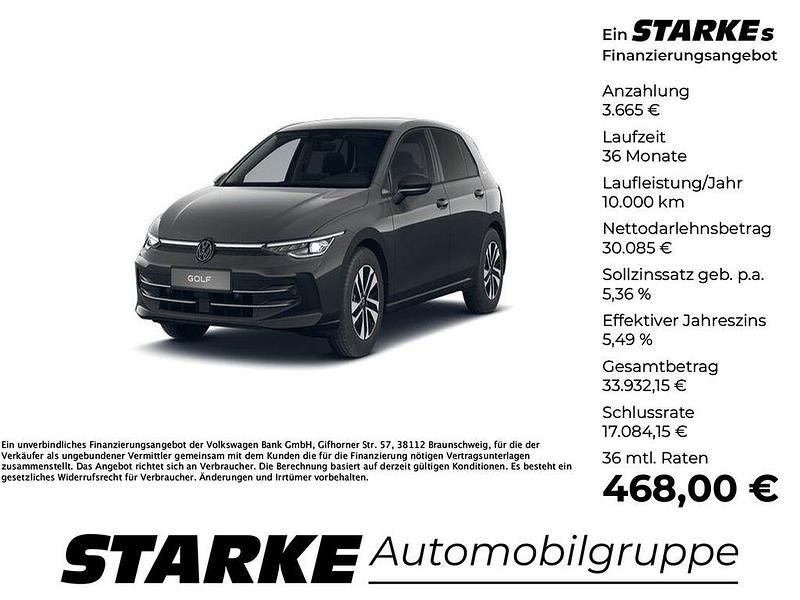 Grau Neu 2025 VW Golf Limousine | 33.750 € - Bild 1/4