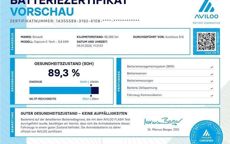 Gebraucht Renault Captur Intens 158 PS (116 kW) 2021 Grau SUV