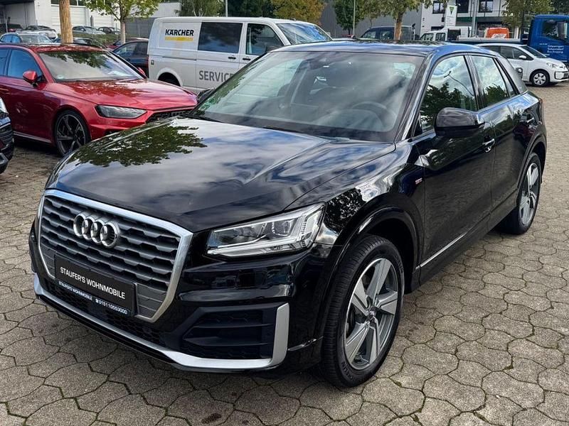 Schwarz Gebraucht 2017 Audi Q2 S-Line SUV | 17.899 € (Superpreis) - Bild 1/4