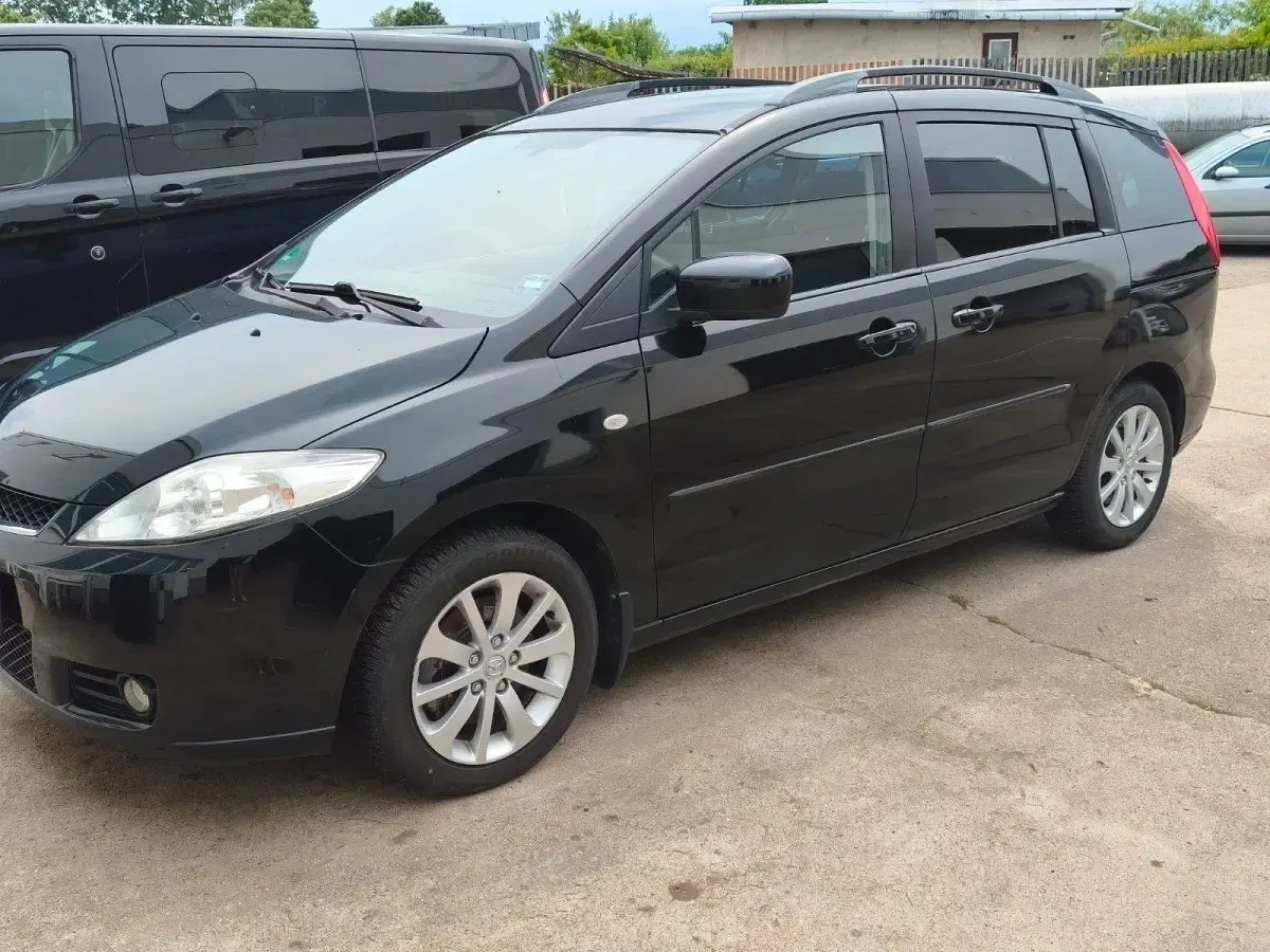 Gebraucht Mazda 5 Comfort 116 PS (85 kW) 2008 Schwarz Van / Kleinbus