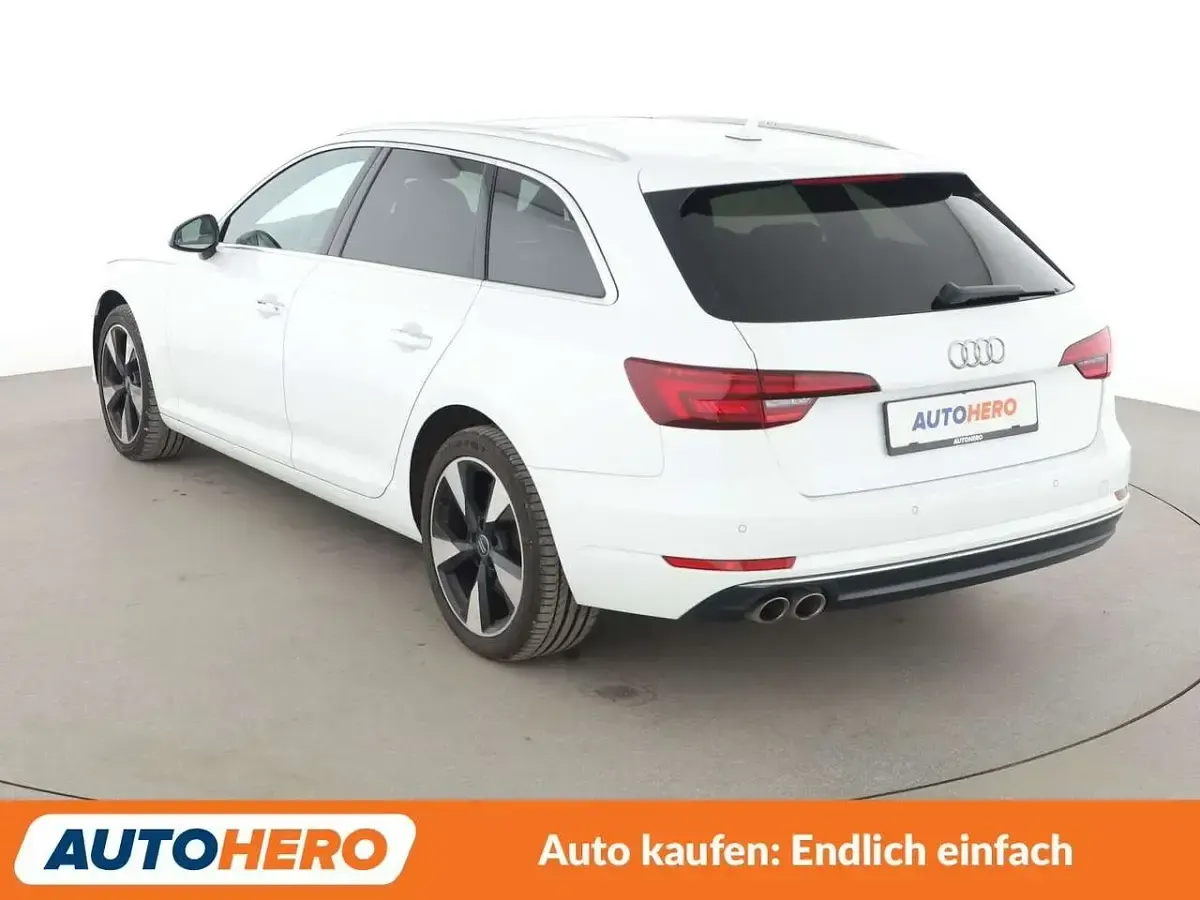 Brugt Audi A4 Design 190 HK (139 kW) 2018 Hvid Stationcar