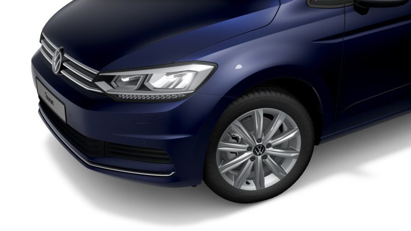 Gebraucht VW Touran Comfortline 150 PS (110 kW) 2022 Blau Van / Kleinbus