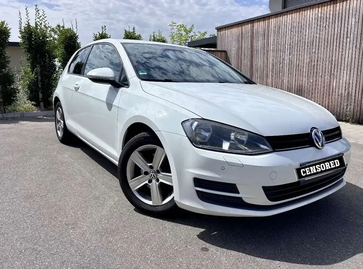 Gebraucht VW Golf VII Comfortline 86 PS (63 kW) 2013 Weiß Coupé