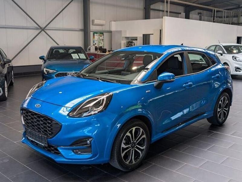 Blau Gebraucht 2023 Ford Puma Limousine | 14.900 € (Guter Preis) - Bild 1/4
