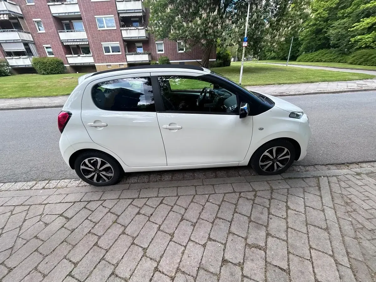 Gebraucht Citroën C1 72 PS (52 kW) 2018 Weiß Kleinwagen