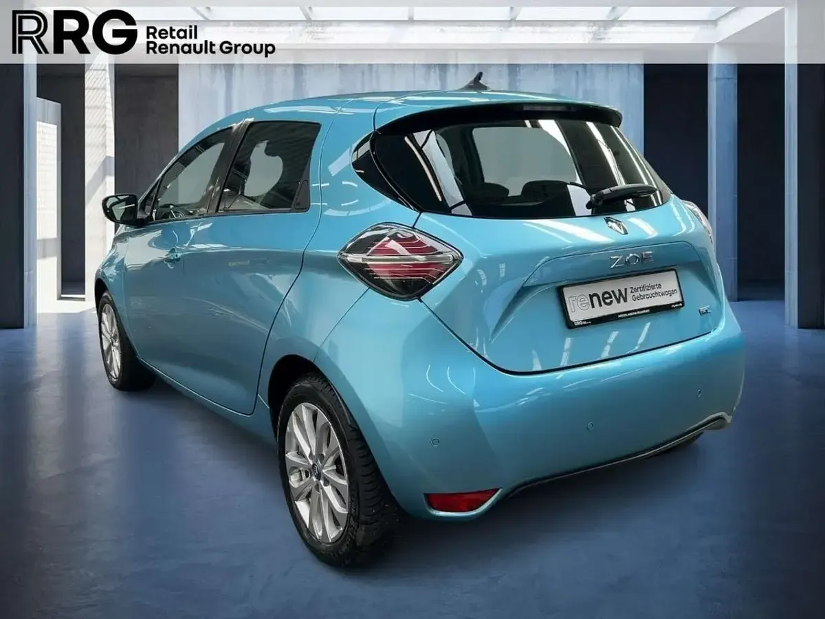 Gebraucht Renault Zoe Experience 50 kW (69 PS) 2021 Aquamarinblau Kleinwagen