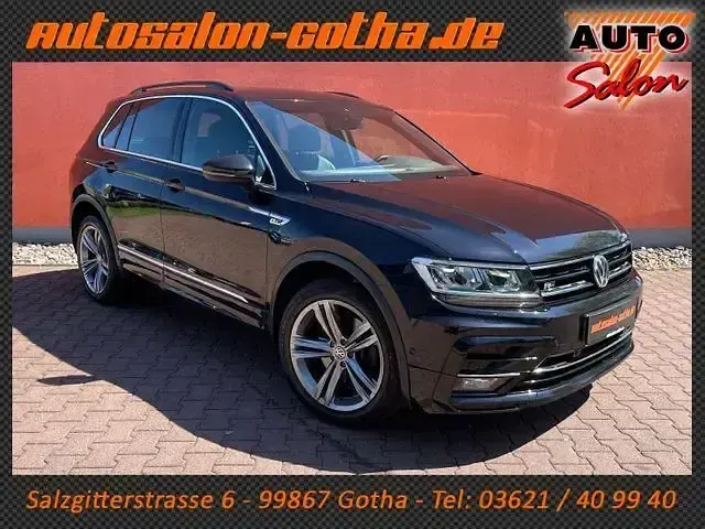Gebraucht VW Tiguan R-line 190 PS (139 kW) 2019 Schwarz SUV