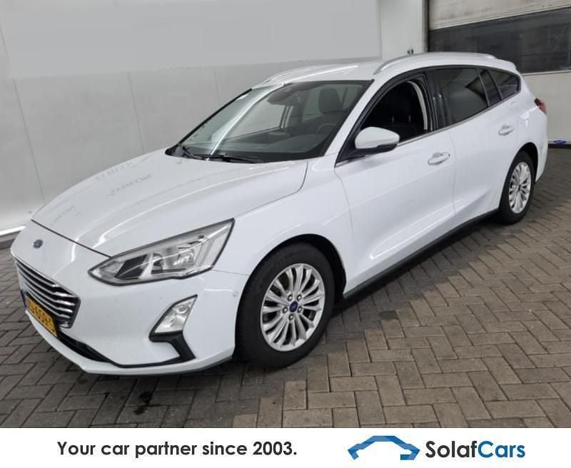 Weiß Gebraucht 2019 Ford Focus Titanium Kombi | 7.018 € (Superpreis) - Bild 1/4