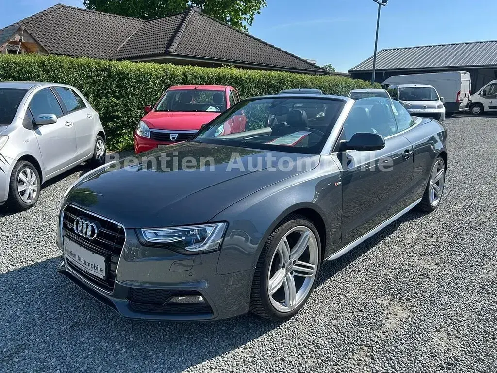 Używany Audi A5 Cabriolet S-Line 211 KM (155 kW) 2013 Szary Kabriolet