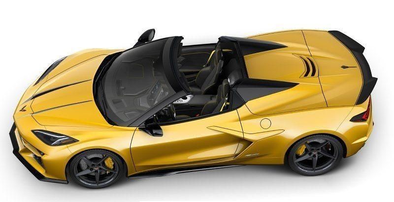 Neu Corvette C8 655 PS (481 kW) 2025 Gelb Cabrio