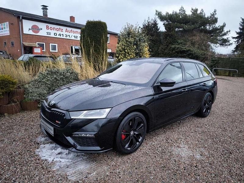 Gebraucht Skoda Octavia RS 200 PS (147 kW) 2021 Black magic pearlescent Kombi