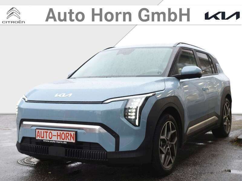 Blau Gebraucht 2024 Kia EV3 4 SUV | 43.890 € (Fairer Preis) - Bild 1/4