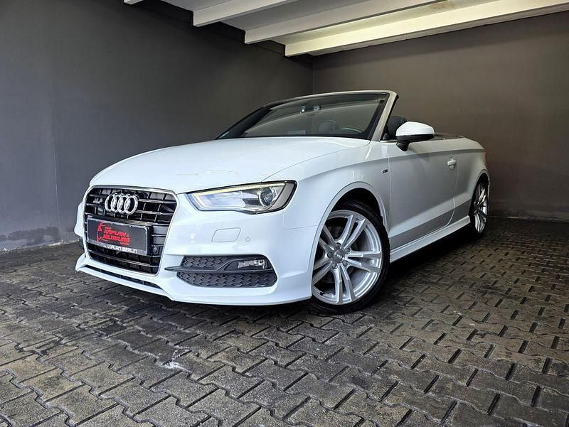 Weiß Gebraucht 2014 Audi A3 Cabriolet S-Line Cabrio | 17.990 € (Fairer Preis) - Bild 1/4
