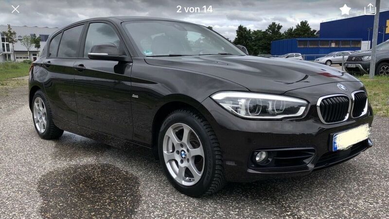 Braun Gebraucht 2016 BMW 120 Sport Line Kleinwagen | 9.990 € (Fairer Preis) - Bild 1/4