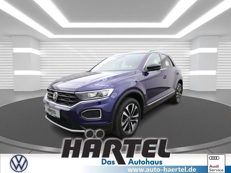Atlantik blue (metallic) Gebraucht 2020 VW T-Roc United SUV | 20.400 € (Fairer Preis) - Bild 1/4