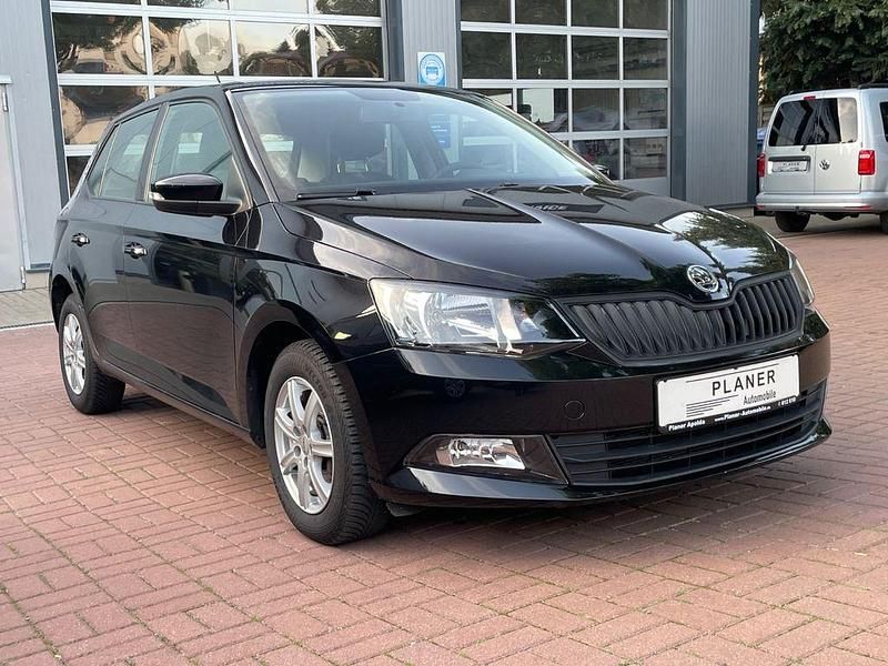Schwarz Gebraucht 2015 Skoda Fabia Active Kleinwagen | 9.990 € (Fairer Preis) - Bild 1/4