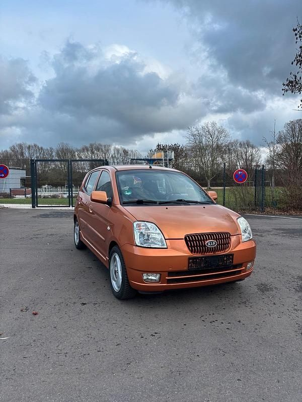 Orange Gebraucht 2004 Kia Picanto Kleinwagen | 2.599 € (Teuer) - Bild 1/4