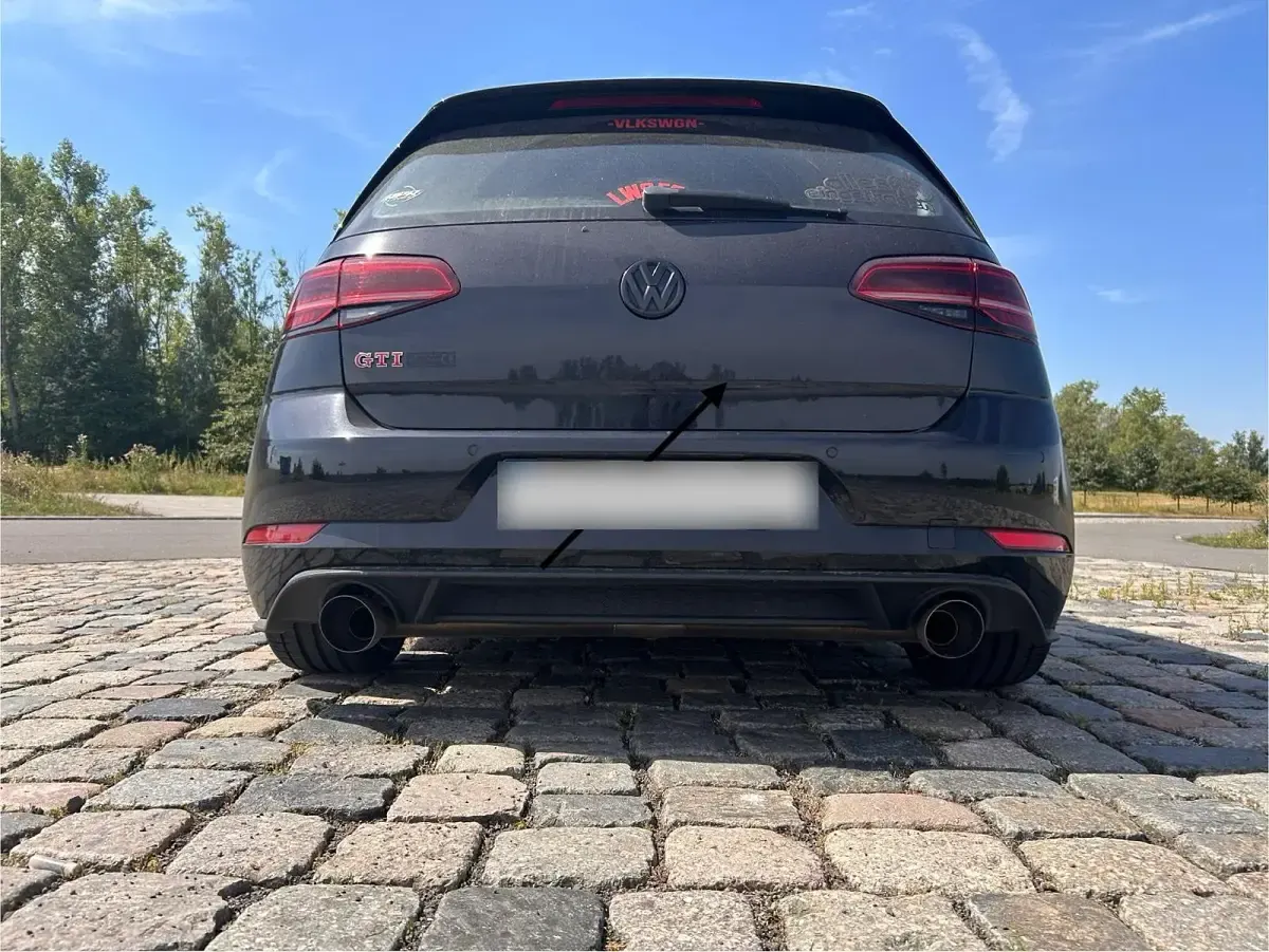Gebraucht VW Golf VII GTI 360 PS (264 kW) 2019 Schwarz Limousine