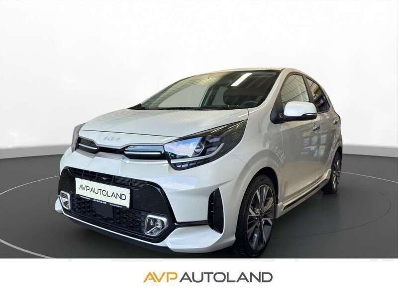 Milky beige met Gebraucht 2024 Kia Picanto GT-Line Kleinwagen | 17.889 € (Guter Preis) - Bild 1/4