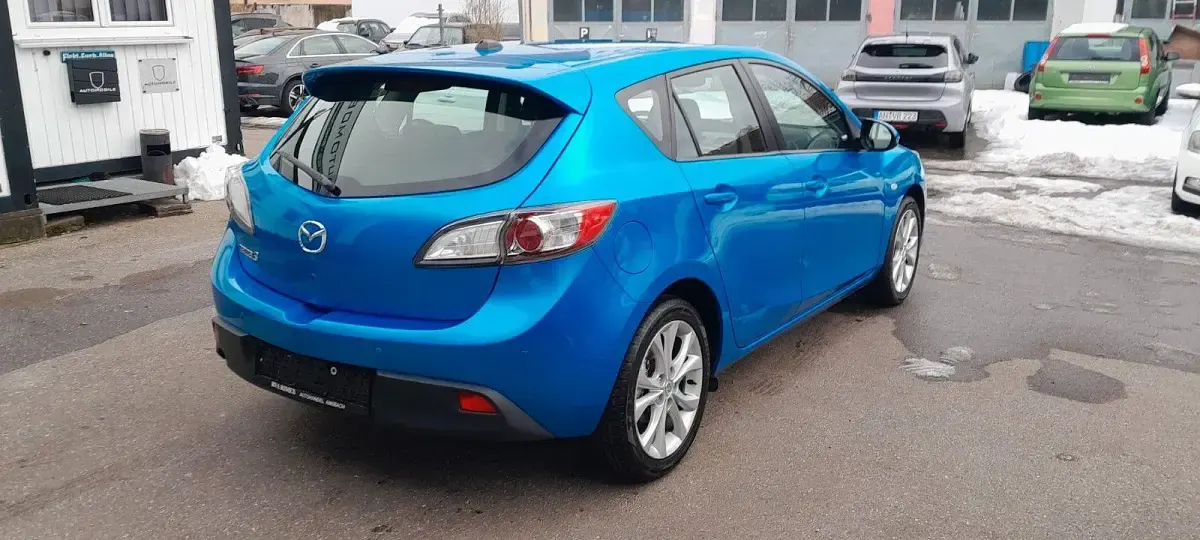 Gebraucht Mazda 3 High 105 PS (77 kW) 2009 Blau Limousine