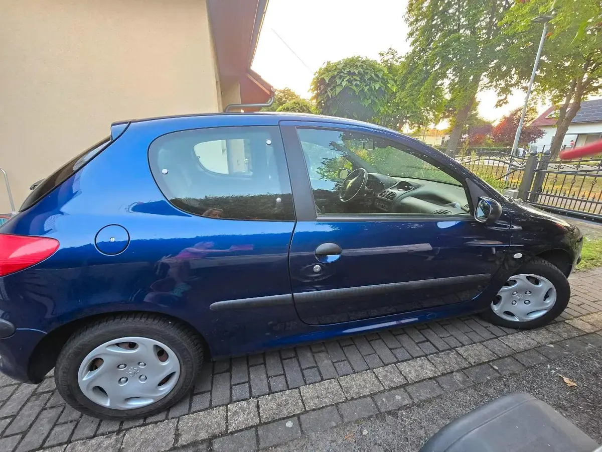 Gebraucht Peugeot 206 75 PS (55 kW) 2002 Blau Kleinwagen