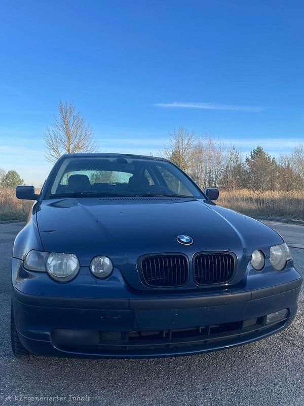 Gebraucht BMW 316 Compact 115 PS (84 kW) 2004 Blau Kleinwagen